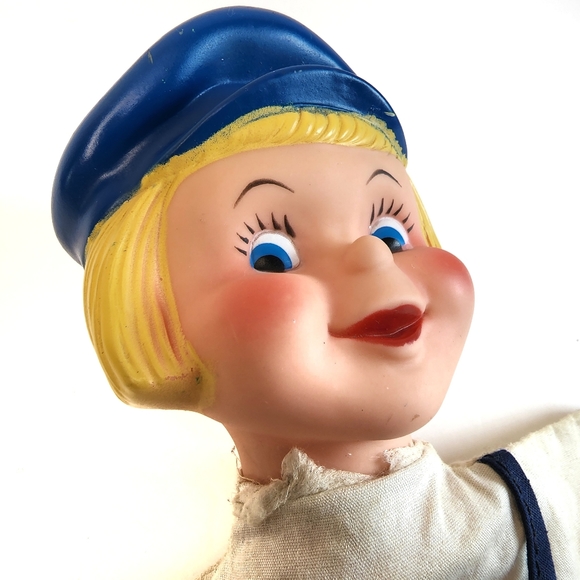 1960s VINTAGE DUTCH BOY PAINT Hand Puppet Toy - Picture 3 of 13